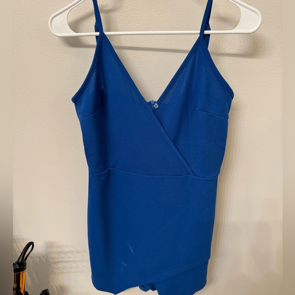 Blue romper